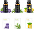 Pure Tea Tree, Lavender, Lemon Essential Oils - Top 3pc Oil Gift Set - for Diffusers, Humidifiers, Massages, Yoga Room, Home, Office - Safe for Sk...
