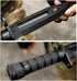 Tactical Rubber Knife,Military Training ABS Plastic Dagger M9 M16 Fixed Blade Knives Scabbard Model Kit for Airsoft GunToy Martial Arts Pretend Pl...