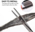 16 Ft (5m) 196 Inch Sliding sash Windows Doors Tape Pile Draught excluder Brush Seal Strip weatherstrip 5mm x 12mm (3/16 1/2 Inch, Gray)...
