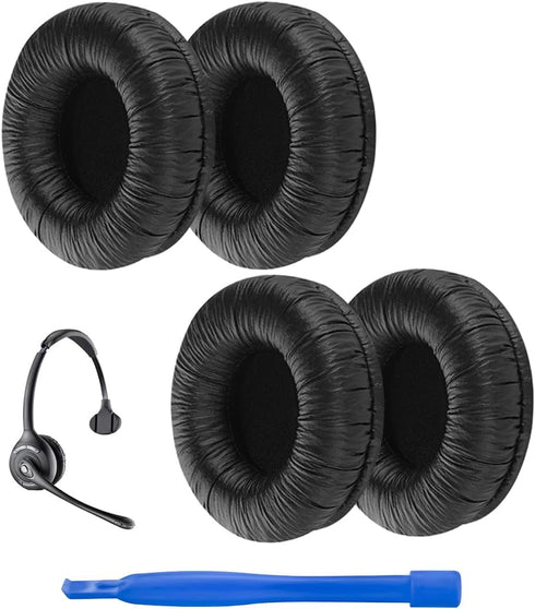Replacement Ear Pads for Plantronics SAVI 710, HW261, Plantronics SupraPlus HW251 Headphones Replacement Ear Cushions, Ear Covers, Headset Earpads...