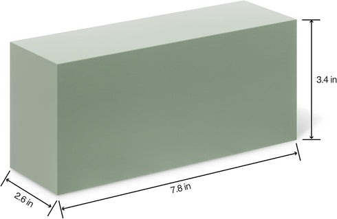 FloraCraft Floral Desert DryF?M 6 Piece Brick 2.6 Inch x 3.4 Inch x 7.8 Inch Green...