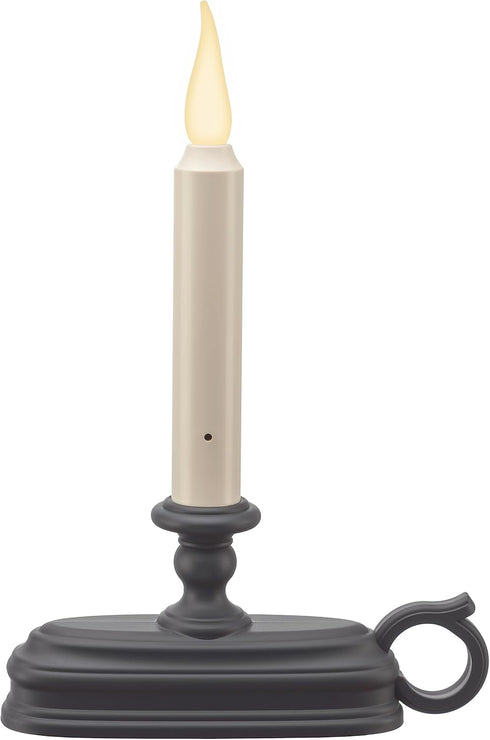 FPC1625A Battery Window Candle New Dynamic Flicker Warm White Flame Sensor ON Timer Off (Black-Single)...