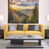 KJONG Autumn Sunrise Great Mountains Tennessee Great Forest Woods National Sunrise North Country Wilderness Park Decorative Tapestry,60X80 Inches ...