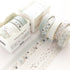 YUBBAEX 5 Rolls Washi Tape Set Creative Basic Skinny Masking Decorative Tapes for Arts, DIY Crafts, Journals, Planners, Scrapbooking, Wrapping (Pi...