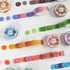 YUBBAEX Fruits Candy 9/16" Dot Washi Tape Set Round Stickers 300 Dots of 3 Rolls for Journal Planner Scrapbooking (Summer Fruit)...