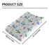 Colorful Sea Animals Changing Pad Cover Turtle Whale Jellyfish Sea Horse Weeds Sealife Diaper Change Table Sheets for Boys Girls Soft Stretch Chan...