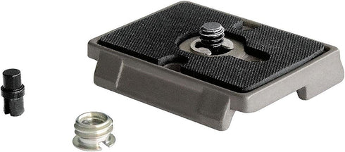 Manfrotto 200PL RC2-System Quick Release Plate with 1/4"-20 Screw and 3/8" Bushing Adapter...