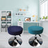 Round Stool Cover 12-16 Inch Round Bar Stool Covers, Luxurious Fabric Stretchable, Washable Dustproof Soft and Durable (2Pcs Peacock Blue)...