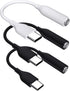 ACAGET USB C to 3.5mm Audio Adapter, 3 Pack USB Type C to AUX Dongle Cable 3.5mm Headphone Jack Converter for Samsung Galaxy S24 Ultra S23 S22 S21...