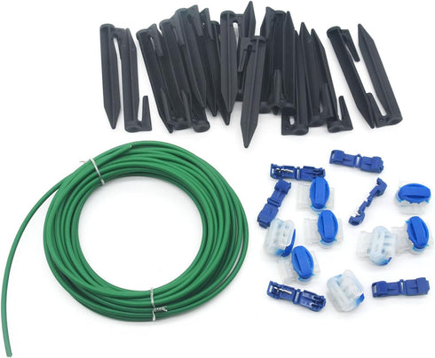 Robotic Lawnmower Boundary Wire Splice Kit Automatic Mower Boundary Wire Accessory Set, for Adapting and Repairing The Mowing Boundaries...