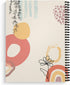 Softcover Swearing Helps 8.5" x 11" Snarky Spiral Notebook/Journal, 120 College Ruled Pages, Durable Gloss Laminated Cover, Black Wire-o Spiral. M...