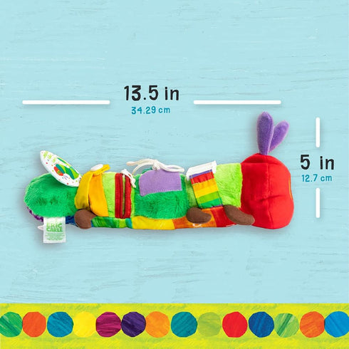 KIDS PREFERRED World of Eric Carle The Very Hungry Caterpillar Learn to Dress Activity Toy Small...