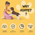 ASMPET Dog Triple-Flavor Treat Twists Stick, Non-rawhide Chicken Chews w/Fish & Duck, Nutritious All Natural Ingredients Dog Treats for Small, Med...