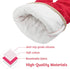 4Pcs Oven Mitts and Pot Holders Set, 572F Heat Resistant Oven Glove, Soft Cotton Lining with Non-Slip Surface for Kitchen Baking BBQ (Red)...