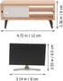 Toyvian 1/12 Scale Dollhouse Miniature Tv Dollhouse Living Room Television Mini Tv Mini Tv Cabinet Doll House Furniture Tiny Tv Set for Dollhouse ...