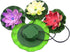 Floating Solar Lily Pads Lights for Pond Decor, 16"...
