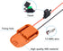 Power Wheel Adapter for Ridgid AEG 18V Hyper li-ion Battery with Fuse & Wire terminals, Power Connector for Rc Car, 14 Gauge Robotics, Rc Truck, D...