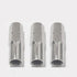 3 Pieces1/4 to 4mm Bit Adapter, 6.35mm 1/4" Hex Outside to 4mm Inside Micro Bit Socket Shank,25mm Long Screw driver Converter for Manual Precision...