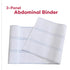 Dealmed Large Abdominal Binder 3-Panel, 9", 60" -75” Waist Compression Wrap for Women and Men Support Belt to Stabilize Core and Improve Muscle To...