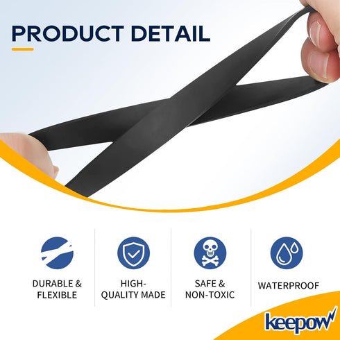 KEEPOW 38528034/38528035 Vacuum Belt for Hoover WindTunnel Self-Propelled U6485900, Replace Part 40201200 & 40201170 (1 Set)...