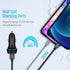 Fast USB C Car Charger, Meagoes 48W Dual Rapid Charging Adapter with PD3.0&QC3.0, Compatible with Apple iPhone 13/12/Pro/Max/Mini/11/XS/XR/X/8 Plu...