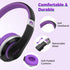 rockpapa HS20 Wired Kids Headphones for School, Foldable Lightweight Boy Girl Headphones with Microphone & 3.5mm Jack for 3-15 Year Old for Airpla...