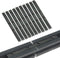 10PCS Black Straight Line Inside Connector Joint Bracket Length 3.9 Inch with M5 Screws for 6mm T Slot Aluminum Extrusion Profile 2020 Series...