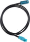 Create idea Plastic 3.28FT Fakra-Z Male to Female Antenna Adapter for GPS GSM...