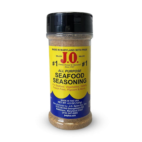 J.O. Spice #1 Seafood seasoning Maryland USA j o 4.5 oz bt...