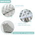 Owlowla Changing Pad Cover, Soft Minky Dots Changing Table Sheets for Baby Boy and Girl(Silver Gray)...