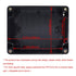 LeMotech Project Box ABS Plastic IP65 Waterproof Dustproof Electrical Junction Box Outdoor Enclosure for Electronics Black 4.5 x 3.5 x 2.1 inch(11...