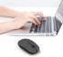 VssoPlor Wireless Mouse, 2.4G Slim Portable Computer Mice with Nano Receiver for Notebook, PC, Laptop, Computer (Black and Gray)...