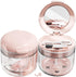 MURRI&MURRDI Retainer Case, Denture Bath Box with Strainer Basket, Mouth Guard Case, Braces Cleaner Cup, Cute Denture Holder Retainer Storage Soak...