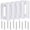 Kanayu 5 Pieces Electrical Box Extender Shallow Surface Box Extender Non Metallic Box Extender, 1 Gang, White...