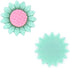 Onwon 100 Pieces 3D Candy Color Resin Flower Bow Fruit Animal Flatback Button for DIY Hair Clip Headband Scrapbooking Embelishments...