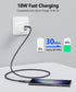 SUNGUY 10Gbps Android Auto USB C Cable, 1.5FT 3A USB 3.1 Gen 2 Fast Charge & Data Transfer USB C CarPlay Cable, Compatible with iPhone 15/15 Pro M...