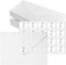 100 Pcs Glassine Envelopes Clear Envelopes and 100 Pcs Wedding Favor Stickers,5 x 3.5 Inches Clear Envelopes For Collecting Lottery Ticket Stamp C...