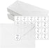 100 Pcs Glassine Envelopes Clear Envelopes and 100 Pcs Wedding Favor Stickers,5 x 3.5 Inches Clear Envelopes For Collecting Lottery Ticket Stamp C...