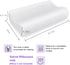 Premium Hypoallergenic Contour Pillowcase for Back and Side Sleepers Orthopedic Contour Pillows (24”x15”) (1 Pillowcase)...