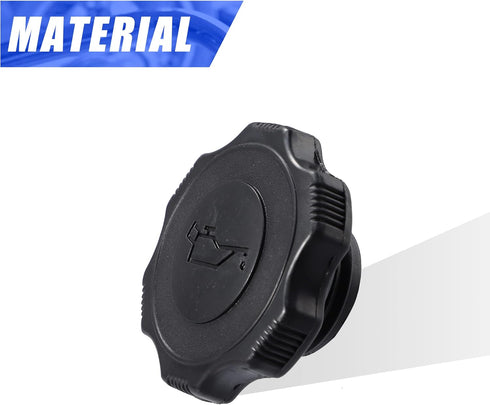 X AUTOHAUX Engine Fuel Tank Cap Gas Oil Filler Plug Cover Replace 0453-10-250 for Mazda MX-6 1988-1997 for Mazda Millenia Miata Black...