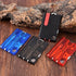 Red Outdoor Survival Bottle Opener Card Multi Tool Outdoor Barbecue Knife Camping Tool Hiking LED Light Magnifier EDC Tool Gear Multitools,Multito...
