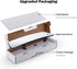 JOYTUTUS Rear View Mirror, 12 Inch Panoramic Rearview Mirror, Interior Clip-on Wide Angle Convex Universal Rear View Mirror to Reduce Blind Spot E...