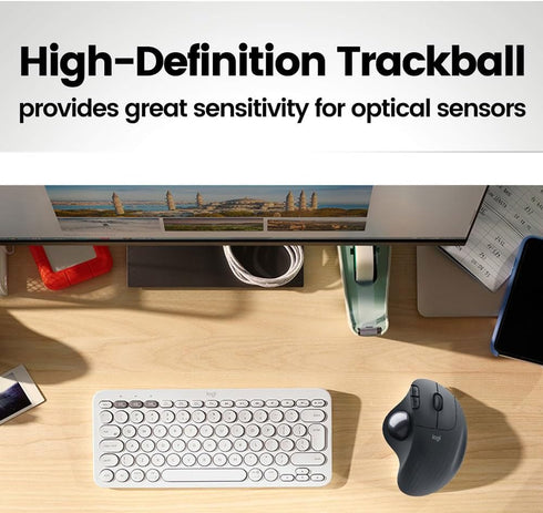 All-New 2024, Trackball 34mm/1.34 Inches Trackball, Replacement Ball for Logitech M575, M570, MX Ergo, ELECOM, Kensington, Perixx, and Other Compa...