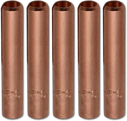 10PK TIG Collets 13N24 1/8" & 3.2mm For TIG Welding Torch 9, 20 and 25 Series in Lincoln Miller ESAB Weldcraft CK Everlast...