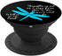 Faith Dragonfly for Dragonflies lovers PopSockets PopGrip: Swappable Grip for Phones & Tablets PopSockets Adhesive PopGrip...