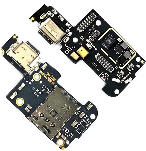 USB Charger Charging Port Dock Connector Ribbon Flex Cable PCB Board Replacement Compatible with Motorola Edge+ Plus 6.7 inch...