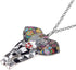 BONSNY Signature Africa Wildlife Collection SUNRISE Jungle Safari Wild Elephant Enamel Pendant Necklace...