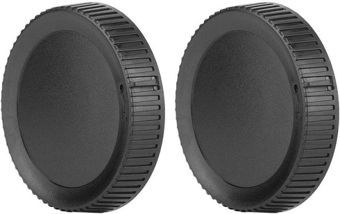 2Pcs Camera Lens Lens Cover for Nikon Z6 Z7 Z50 and Z-Mount Camera - Black...