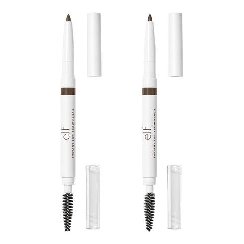 e.l.f. Cosmetics Instant Lift Brow Pencil 2-Pack, Dual-Ended Precision Brow Pencils For Shaping & Defining Brows, Neutral Brown...