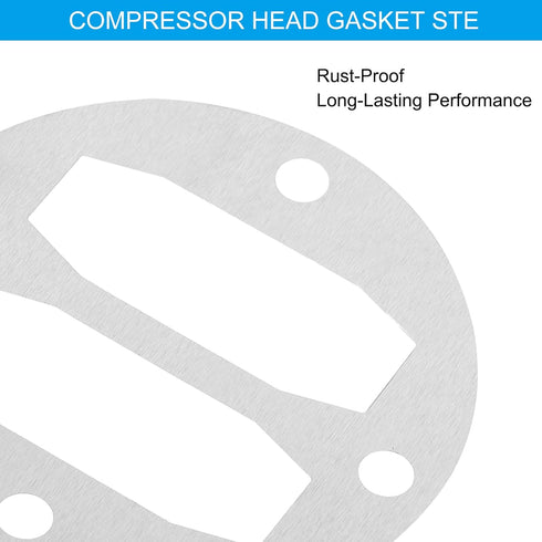 PATIKIL Central Pneumatic Compressor Parts, 2 Sets Replace Freight Air Compressor Head Gasket Kit Reed Valve Replacement...